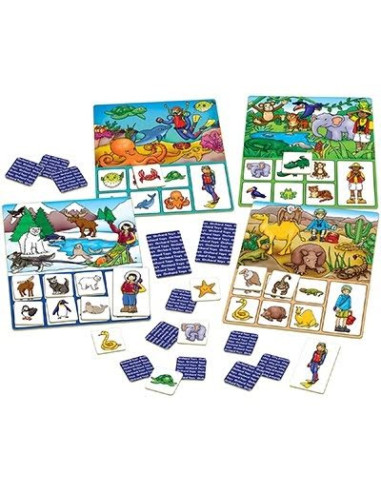 Joc educativ loto Habitate WHERE DO I LIVE,OR069