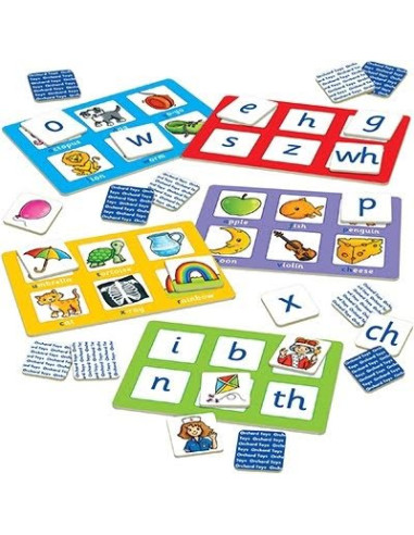 Joc educativ loto in limba engleza Alfabetul ALPHABET
