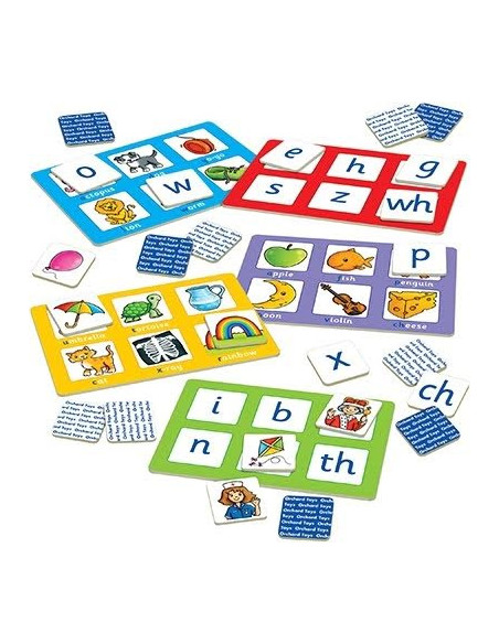 Joc educativ loto in limba engleza Alfabetul ALPHABET