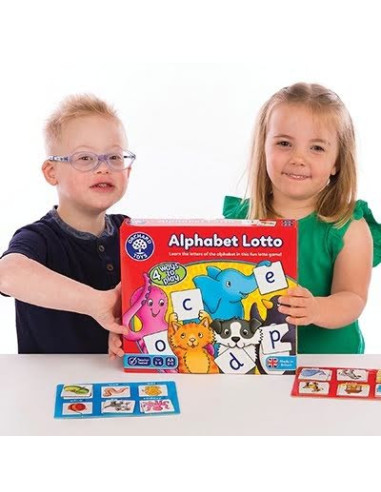 Joc educativ loto in limba engleza Alfabetul ALPHABET