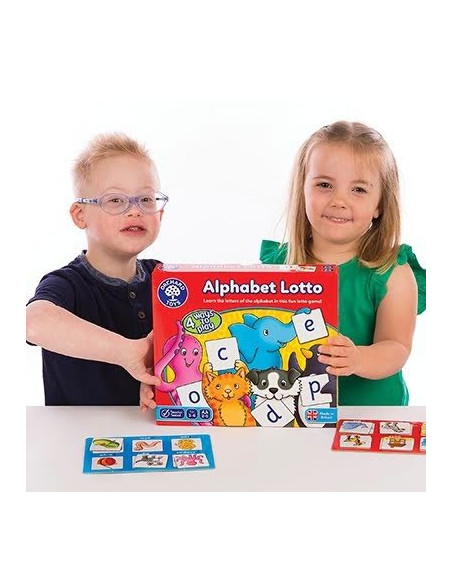 Joc educativ loto in limba engleza Alfabetul ALPHABET