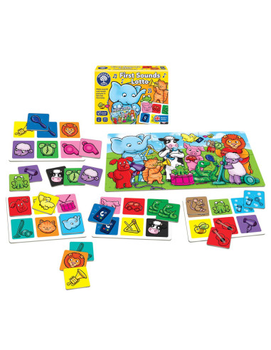 Joc educativ loto Primele sunete FIRST SOUNDS LOTTO,OR100