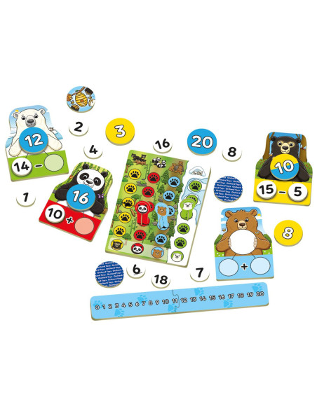 Joc educativ Numarul Ursuletilor NUMBER BEARS,OR113