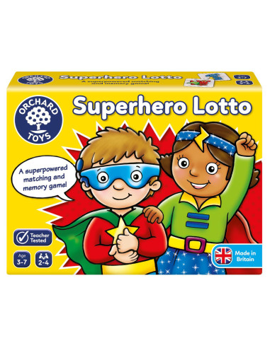 Joc educativ Supererou SUPERHERO LOTTO,OR065