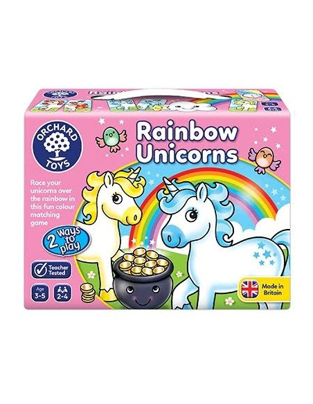 Joc educativ Unicornii Curcubeu RAINBOW UNICORNS,OR095