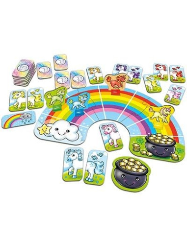 Joc educativ Unicornii Curcubeu RAINBOW UNICORNS,OR095