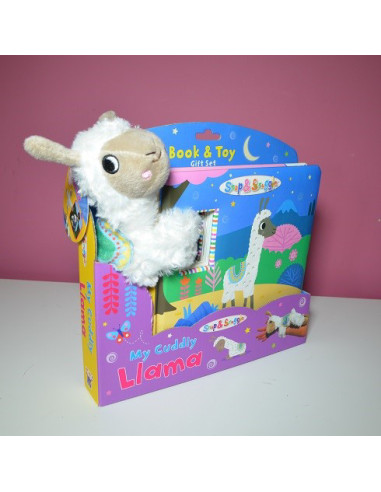 Lama Mea Dragalasa in Cutie - animalut de plus si carticica in
