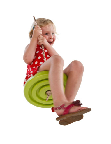 Leagan rotund din plastic, Monkey PP10, Lime