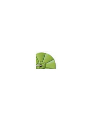 Leagan rotund din plastic, Monkey PP10, Lime