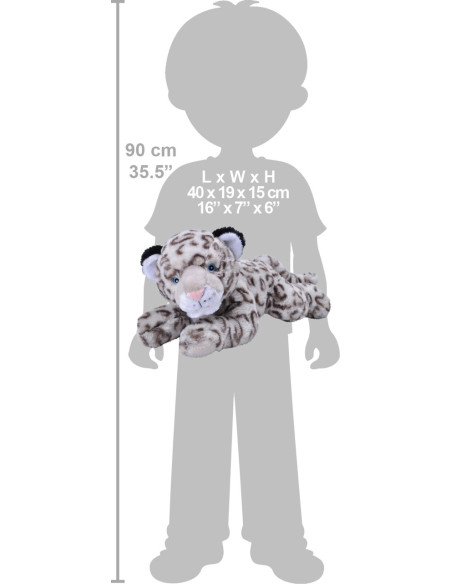 Leopard Ecokins - Jucarie Plus Wild Republic 30 cm,WR24726
