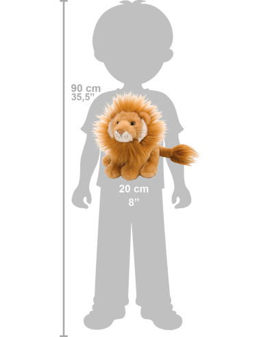 Leu - Jucarie Plus Wild Republic 20 cm,WR10869