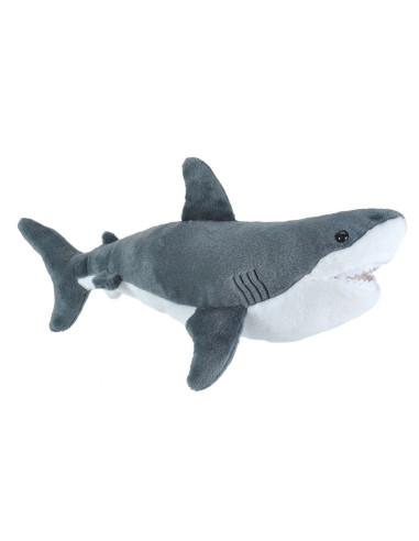 Marele Rechin Alb - Jucarie Plus Wild Republic 30 cm,WR22485