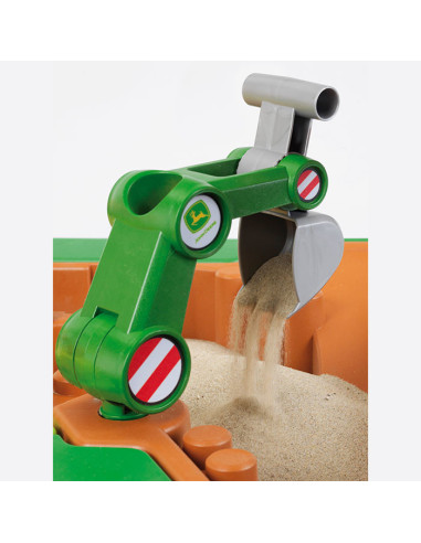 Masuta de joaca cu apa si nisip 2 in 1 - Ferma John Deere,TK3948