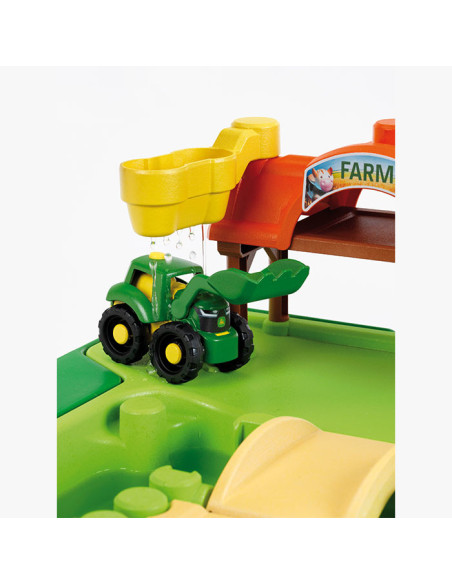 Masuta de joaca cu apa si nisip 2 in 1 - Ferma John Deere,TK3948