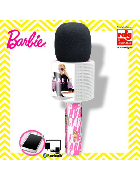 Microfon cu conexiune bluetooth Barbie,RG4419