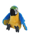 Papagal Macaw Galben - Jucarie Plus Wild Republic 30 cm,WR12248
