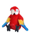 Papagal Macaw Stacojiu - Jucarie Plus Wild Republic 20