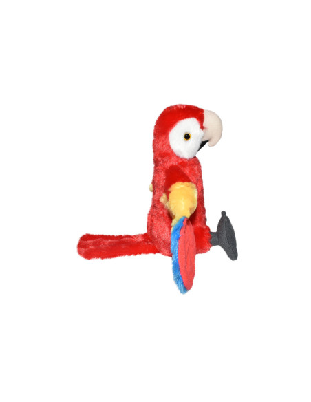 Papagal Macaw Stacojiu - Jucarie Plus Wild Republic 20