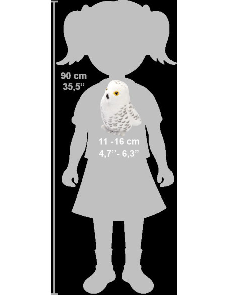 Pasare cu sunet Bufnita de Zapada - SNOWY OWL,WR19597