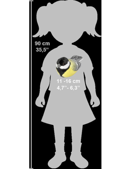 Pasare cu sunet Pitigoi Mare - GREAT TIT,WR19485