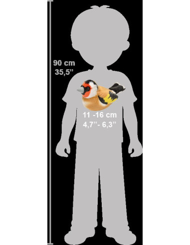 Pasare cu sunet Sticlete - EUROPEAN GOLDFINCH,WR19486