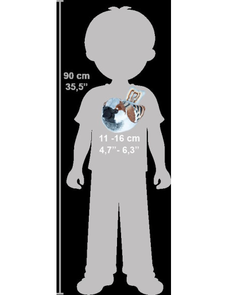 Pasare cu sunet Vrabiuta - HOUSE SPARROW,WR19599