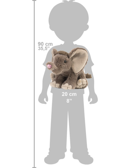 Pui de Elefant African - Jucarie Plus Wild Republic 20
