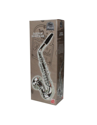 Saxofon plastic metalizat, 8 note,RG284
