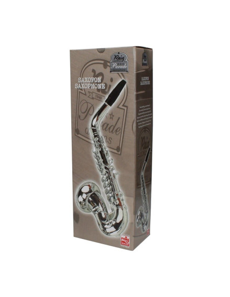 Saxofon plastic metalizat, 8 note,RG284