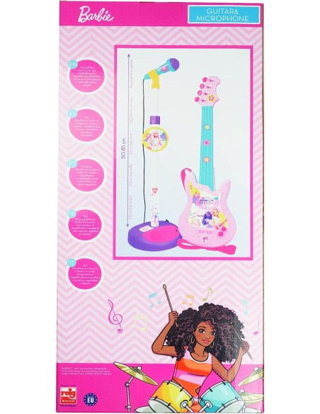 Set chitara si microfon Barbie,RG4400