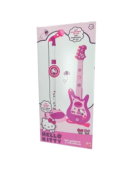 Set chitara si microfon Hello Kitty,RG1494
