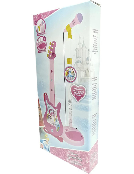 Set chitara si microfon printese Disney,RG5279