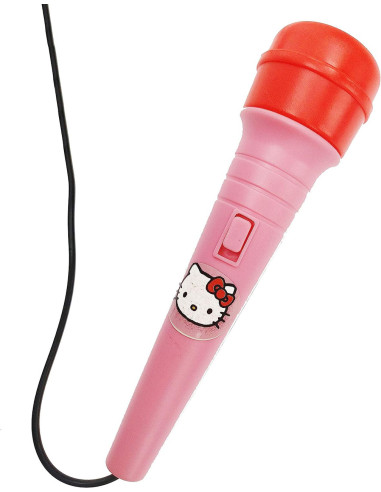 Set chitara si microfon roz Hello Kitty,RG1509