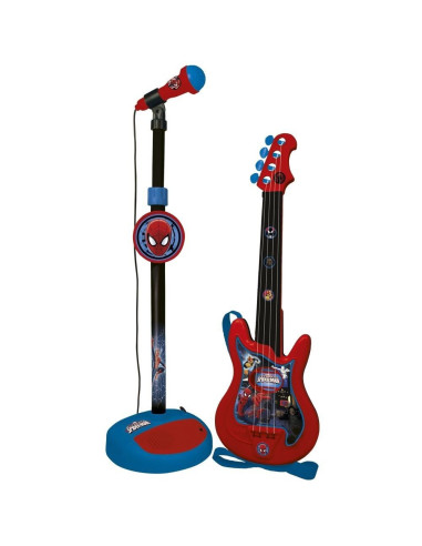 Set chitara si microfon Spiderman,RG552
