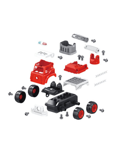 Set constructie Camion Pompieri cu radiocomanda,BK9022 Set constructie Camion Pompieri cu radiocomanda,BK9022