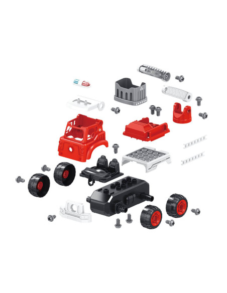 Set constructie Camion Pompieri cu radiocomanda,BK9022 Set constructie Camion Pompieri cu radiocomanda,BK9022