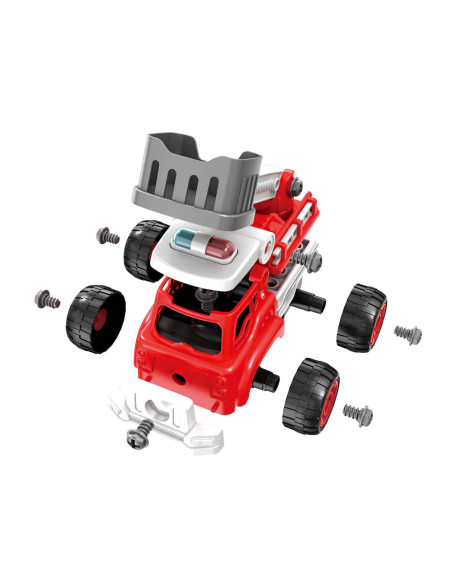 Set constructie Camion Pompieri cu radiocomanda,BK9022 Set constructie Camion Pompieri cu radiocomanda,BK9022