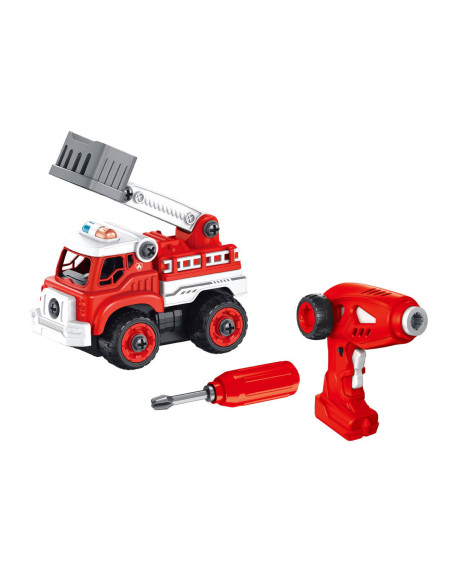 Set constructie Camion Pompieri cu radiocomanda,BK9022 Set constructie Camion Pompieri cu radiocomanda,BK9022
