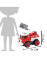 Set constructie Camion Pompieri cu radiocomanda,BK9022
