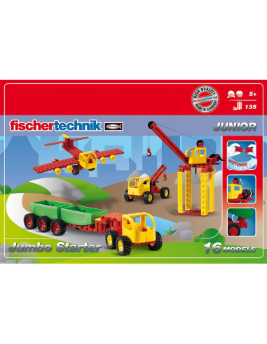 Set constructie JUNIOR Jumbo Starter 16 modele,FT511930