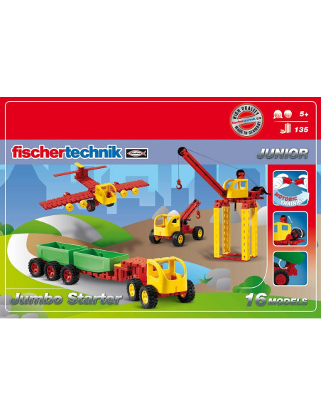 Set constructie JUNIOR Jumbo Starter 16 modele,FT511930
