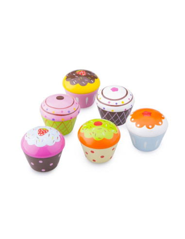 Set de 6 briose in cutie de cadou,NC0627