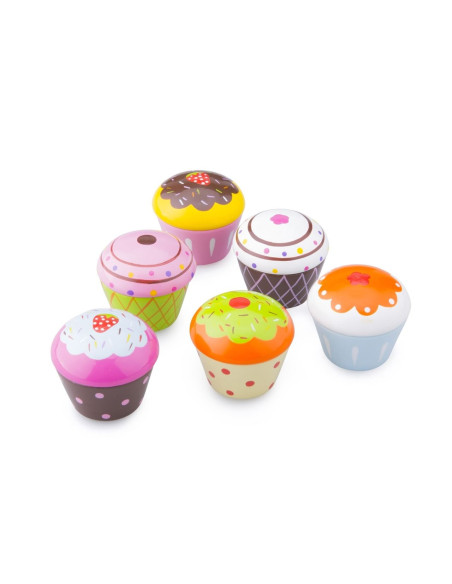 Set de 6 briose in cutie de cadou,NC0627