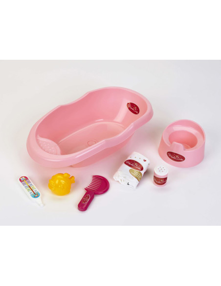 Set de baie cu accesorii pentru papusi Coralie,TK1647
