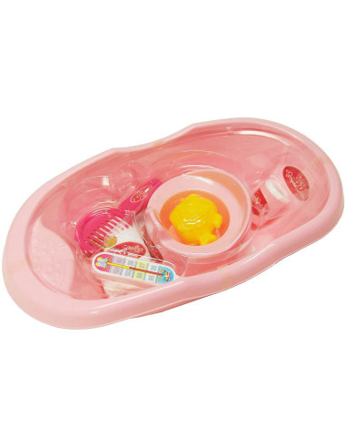 Set de baie cu accesorii pentru papusi Coralie,TK1647
