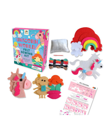 BB185,Set de cusut - Lumea Unicornilor