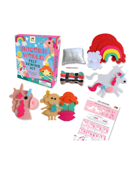 BB185,Set de cusut - Lumea Unicornilor