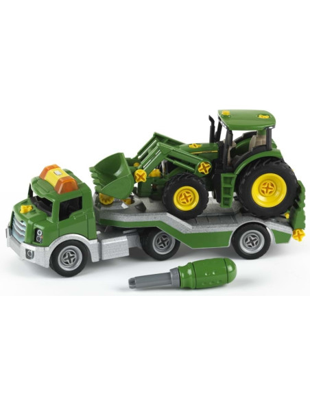 Trailer cu tractor John Deere,TK3908