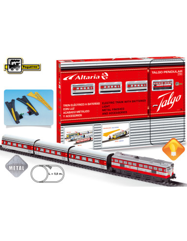 Trenulet electric calatori "Articulado", cu