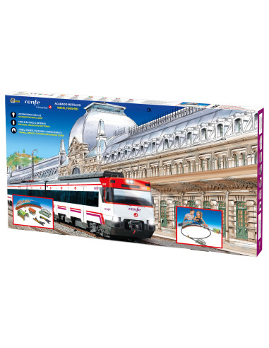 Trenulet electric calatori Cercanias RENFE cu